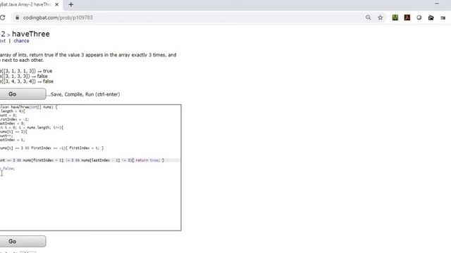Episode Thirty Codingbat Java Array2 SameEnds смотреть онлайн