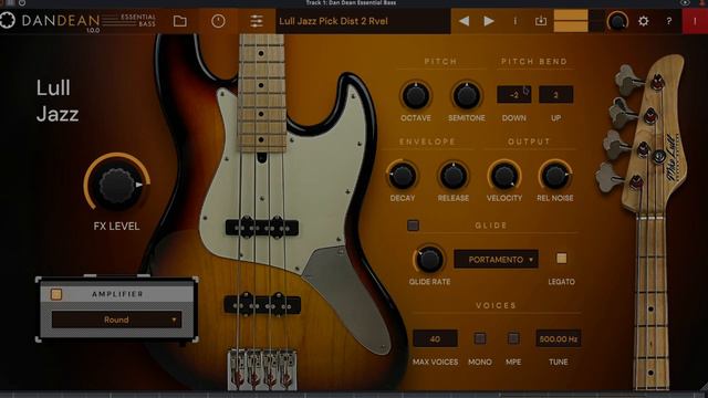 New Dan Dean Bass Guitar Plugin! смотреть онлайн