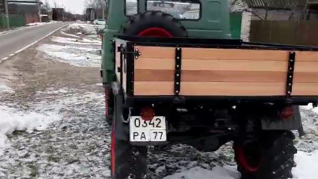 Unimog 411.117 Rebuild In Russia