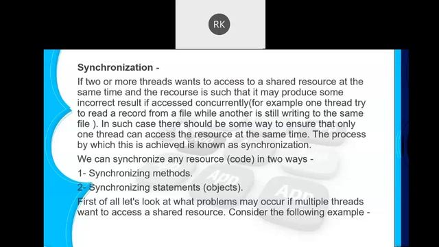 Thread Lifecycle, Thread Priority, What is the need of Thread Synchronization смотреть онлайн