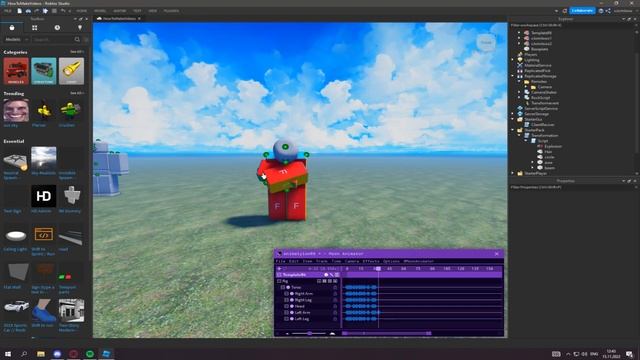 HOW TO MAKE TRANSFROMATION PART 4 - ADDED ROCK MODULE / CAMERASHAKE / R6 / BOOSTS [ROBLOX STUDIO] смотреть онлайн