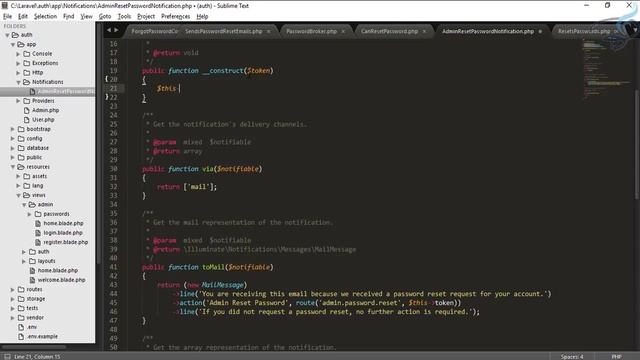 Laravel 5.4 Authentication | Multi Auth Password Reset Part 3| #8 | Bitfumes смотреть онлайн