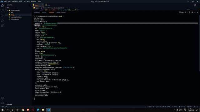 Discord Bot Ep.2 "Evento MessageCreate" - NodeJS / DiscordJS v13 смотреть онлайн