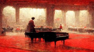 Mozart Concerto no 23 but it_s raining inside the ballroom