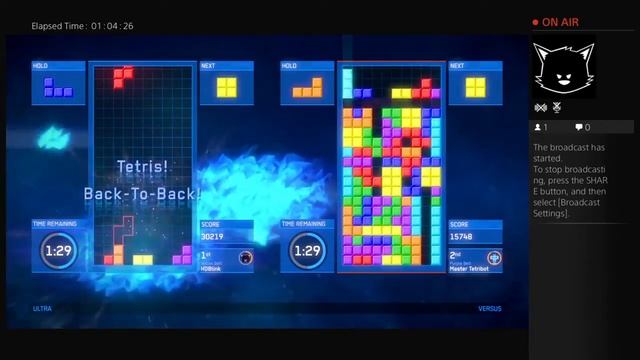 [PS4 Tetris Ultimate] Ultra Mode 61659 #tgm_series смотреть онлайн