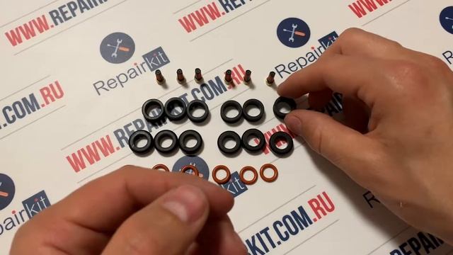 Ремкомплект форсунки впрыска топлива для Mitsubishi смотреть онлайн