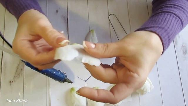 МК тюльпан из фоамирана как собрать цветок смотреть онлайн