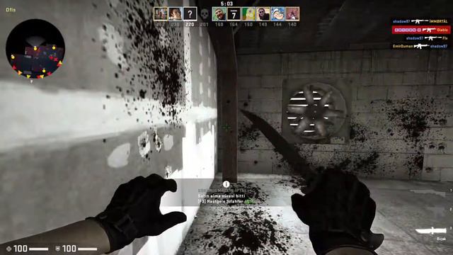 CS:GO ASSAULT ONY KNIFE - Sadece bıçak kullanarak oynadım 5.oldum смотреть онлайн