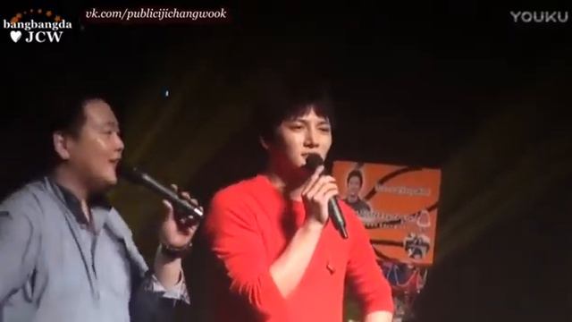 [Рус саб] Празднование дня рождения Чжи Чан Ука / Ji Chang Wook 25.07.2015 (2 часть, фан-видео)
