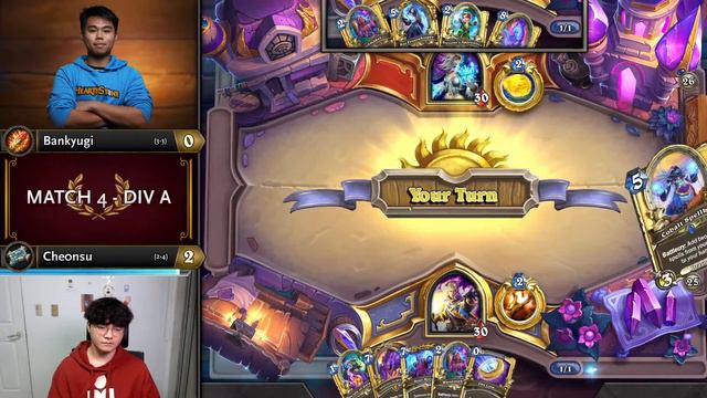 Bankyugi vs che0nsu - Division A - Hearthstone Grandmasters Asia-Pacific 2020 Season 2 - Week 7 смотреть онлайн