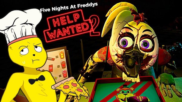 Откормил Чику  FNAF Help Wanted 2