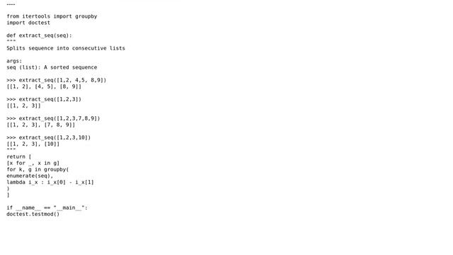 Code Review: Collect subsequences of consecutive integers (3 Solutions!!) смотреть онлайн
