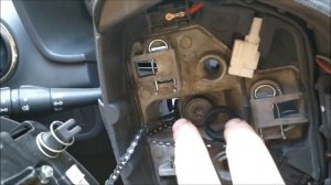 снимаем руль рено логан,дастер 2