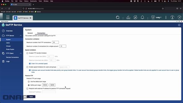 How to use your QNAP NAS as a FTP Server using QuFTP смотреть онлайн