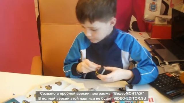 2-й выпуск. Собираем набор Лего 