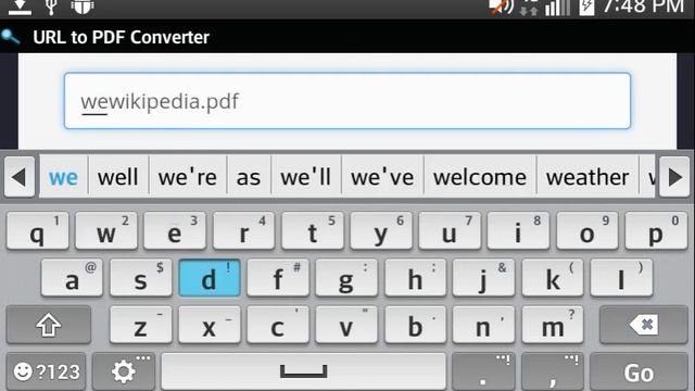 URL to PDF Converter Android App смотреть онлайн