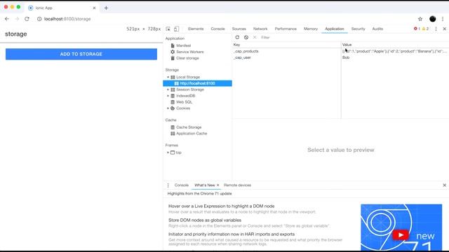 Capacitor Storage API (with ionic) смотреть онлайн