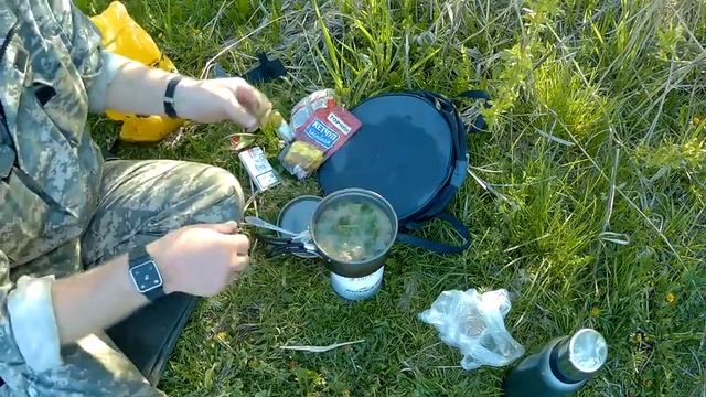 Креатив. Перловый супчик с крапивой.