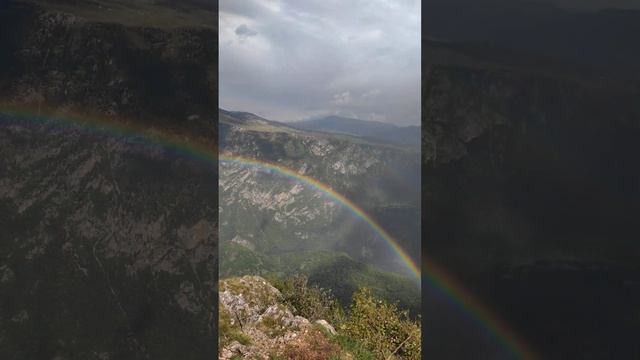 Радуга в горах! Дурмитор, Черногория. смотреть онлайн
