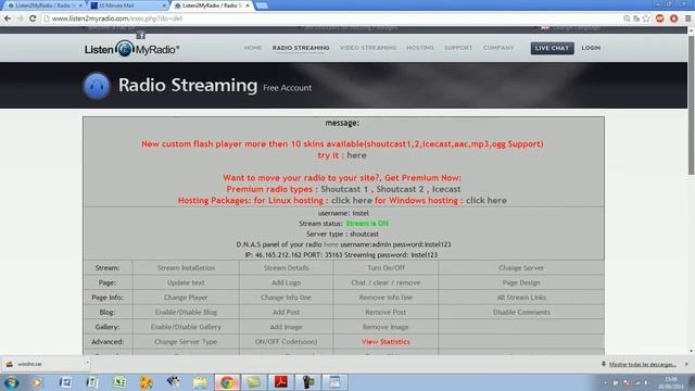 Como levantar una Radio On-line en windows 7 (Cacivio, Pedro Matías) Instel & Seguridad смотреть онлайн