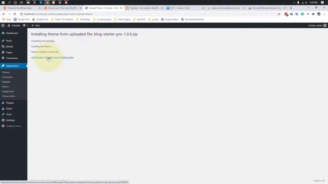 How to Install and Activate Blog Starter Pro | Blog Starter Pro WordPress Theme смотреть онлайн