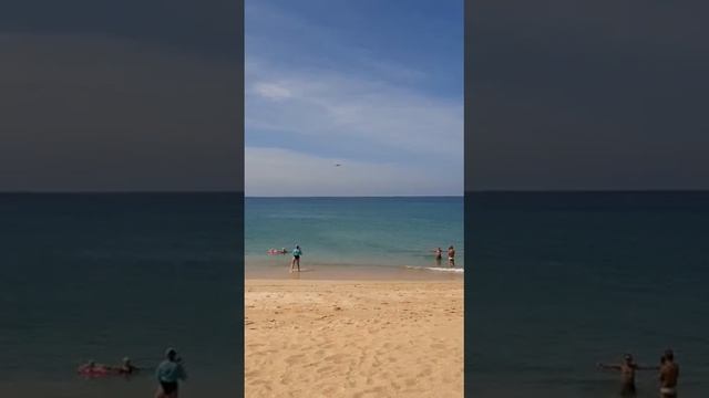 Пляж самолётов Пхукет Таиланд. Смотри до конца. смотреть онлайн