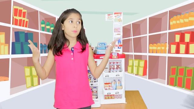 Pari ka New Supermarket Store | Kids Playing With Super Market Play Set (Moral Story ) смотреть онлайн
