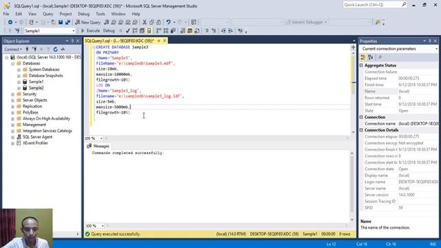 Creating Altering and Dropping Database - Part 2 смотреть онлайн