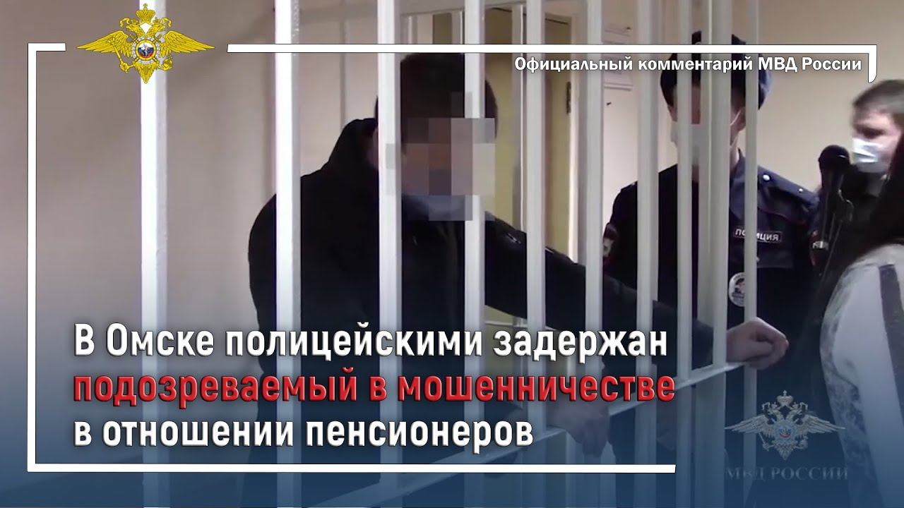Ирина Волк: В Омске полицейскими задержан подозреваемый в мошенничестве в отношении пенсионеров смотреть онлайн