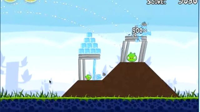 Angry Birds Google Chrome Levels 1-10 3 Star Walkthrough смотреть онлайн