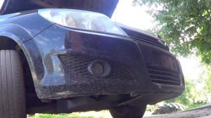 Как снять передний бампер ОПЕЛЬ АСТРА