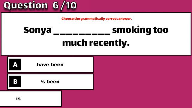 Grammar english quiz questions and answers | #challenge 8 | CAN YOU SCORE 10/10? смотреть онлайн
