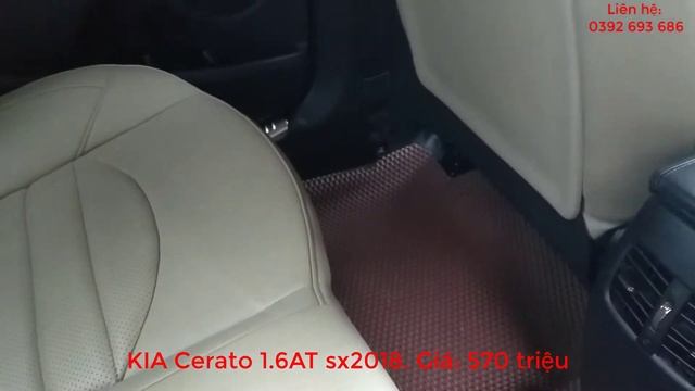KIA Cerato 1.6AT Sx2018 Siêu Lướt Giá Rẻ