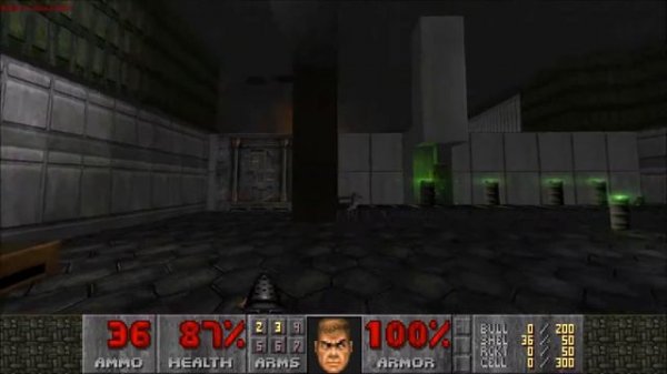 Brutal DooM. Прохождение.Уровень 2.