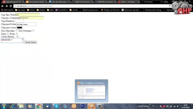14 - Area de Texto HTML PHP смотреть онлайн