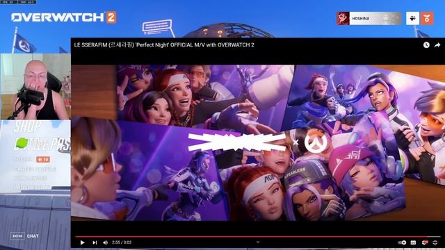 Overwatch 2 x LE SSERAFIM 'PERFECT NIGHT' Reaction (NEW SKINS REVEALED!!) смотреть онлайн