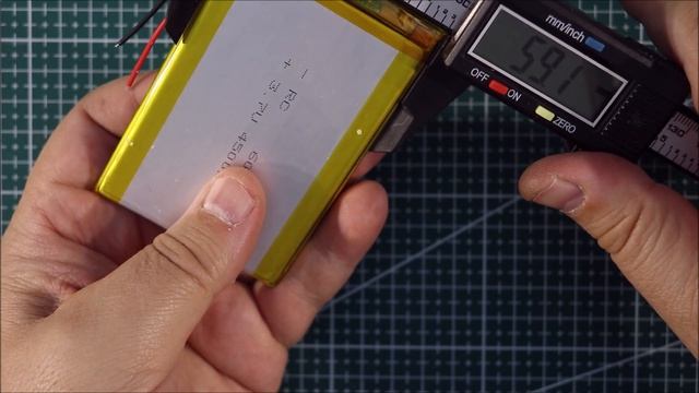 Литий-полимерный аккумулятор 606090 на 4500mAh и 3.7V смотреть онлайн