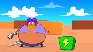 Бравл старс анимация, Brawl stars animathion толстые бравлеры