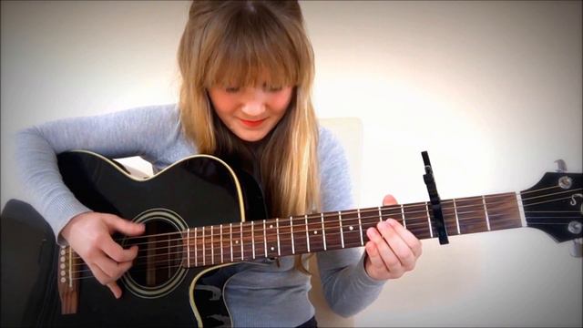 Rewrite The Stars Guitar Instrumental Cover - The Greatest Showman - AmyMcDonaghGuitar смотреть онлайн