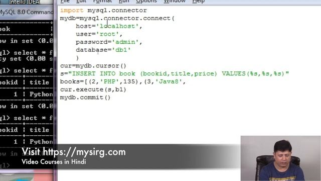 #5 Python-MySQL | Inserting Multiple Records смотреть онлайн
