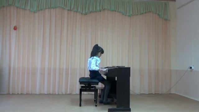 Иванова Злата Ф. Бургмюллер "La chevaleresque" смотреть онлайн