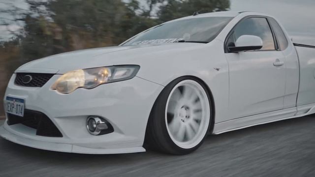 STATIC Aussie Work Ute. Stanced Ford XR6 FG Falcon смотреть онлайн