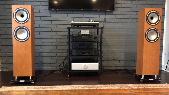 Tannoy REVOLUTION XT 8F - Marantz SA8005 - Musical Fidelity M6i смотреть онлайн