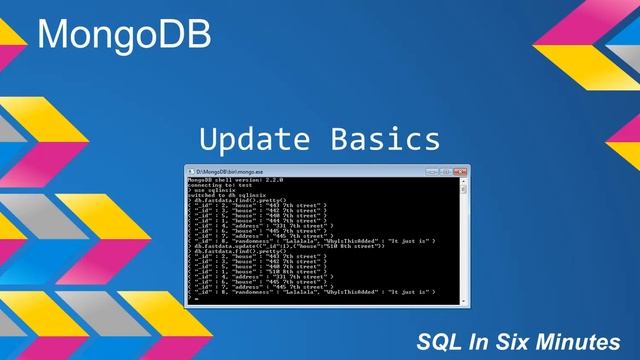 MongoDB: Update Basics (U of CRUD) смотреть онлайн