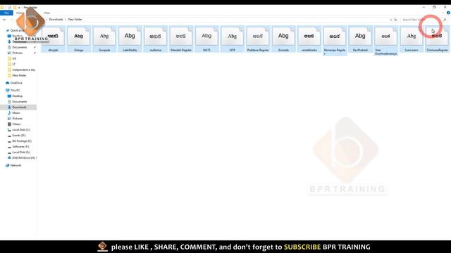 telugu fonts free download for photoshop 2020 | how to download telugu fonts || Bpr training смотреть онлайн