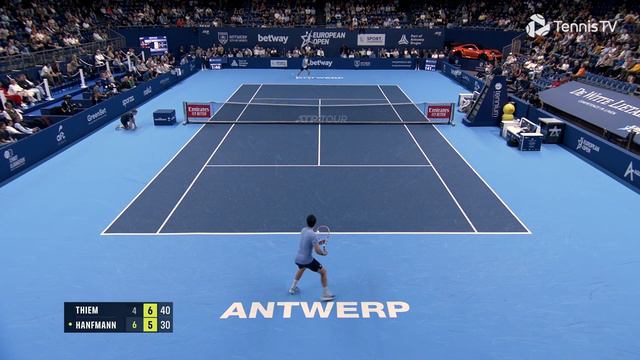Thiem vs Hanfmann  European Open 2023