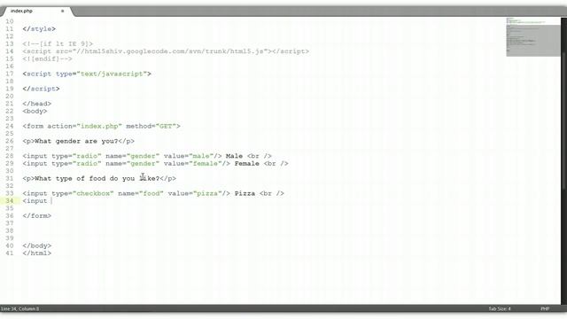 HTML Tutorial #6: Radio Buttons and Checkboxes смотреть онлайн