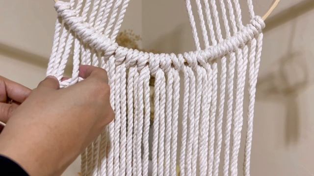 DIY Macrame Round Wall Hanging Easy Tutorial | Dream Catcher смотреть онлайн