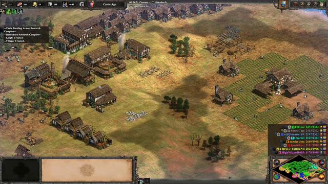AOE2 DE: Ranked 4v4: Cheating opponents смотреть онлайн