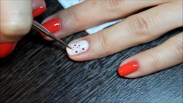 Маникюр Сердечко